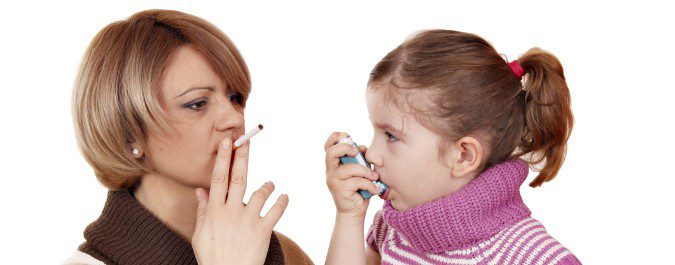 Los hijos de fumadores tienen mayor propensión al asma