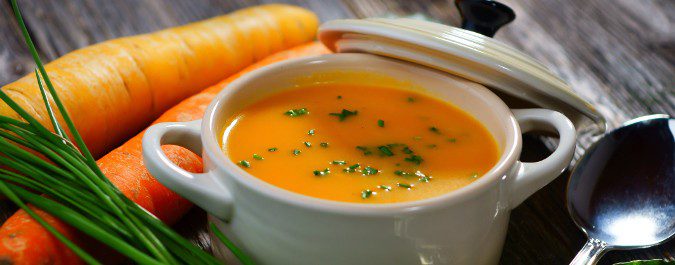 La sopa de zanahorina nos ayudará a reponer los nutrientes perdidos