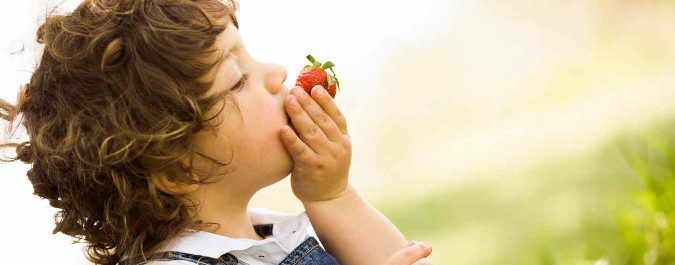 La fruta, los cereales y legumbres son básicos en al dieta de un niños