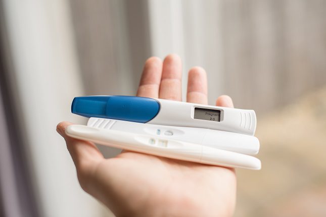 El calor o la humedad también pueden dañar la prueba de embarazo 